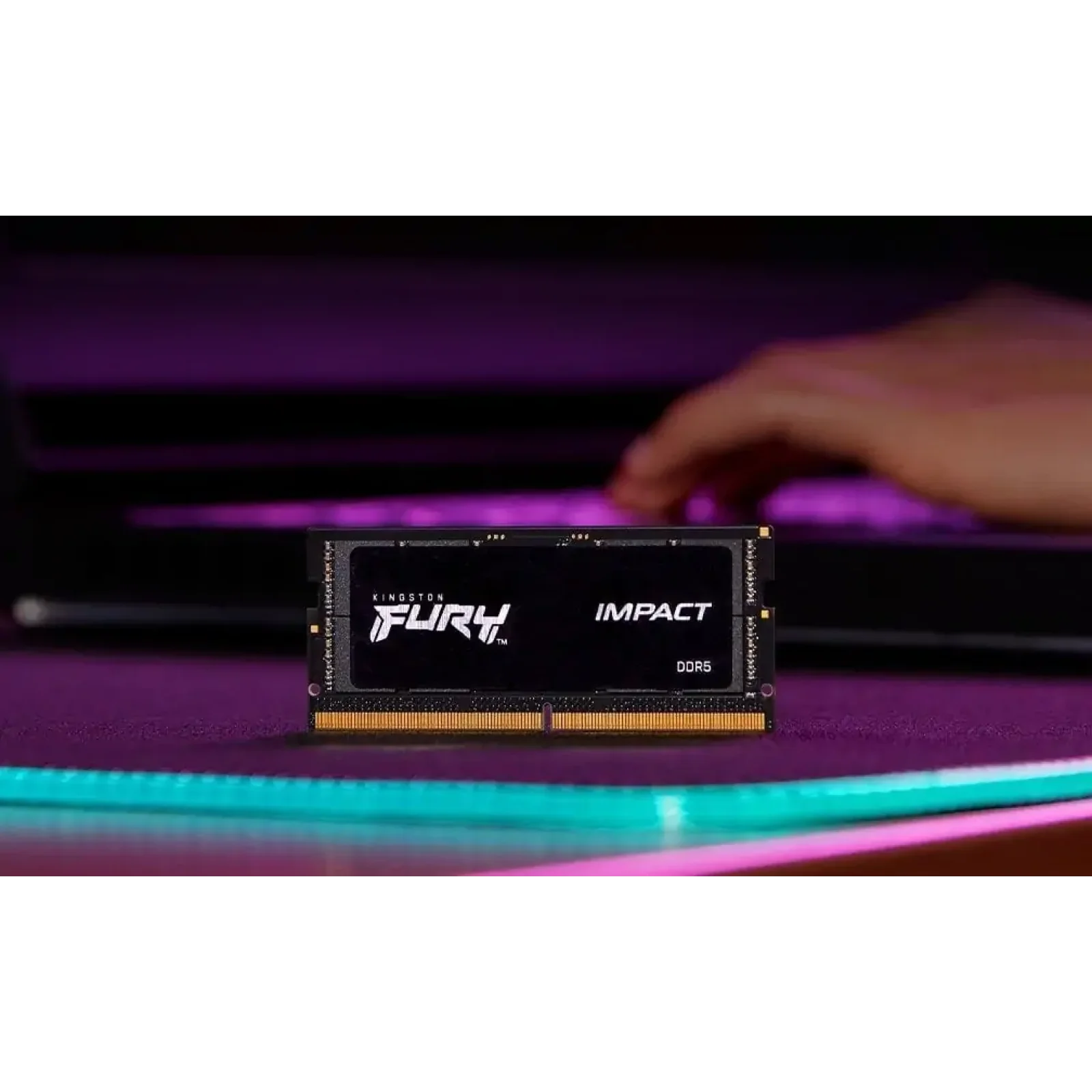 Модуль пам'яті SO-DIMM DDR5 2х16GB/6000 Kingston Fury Impact (KF560S38IBK2-32) UA