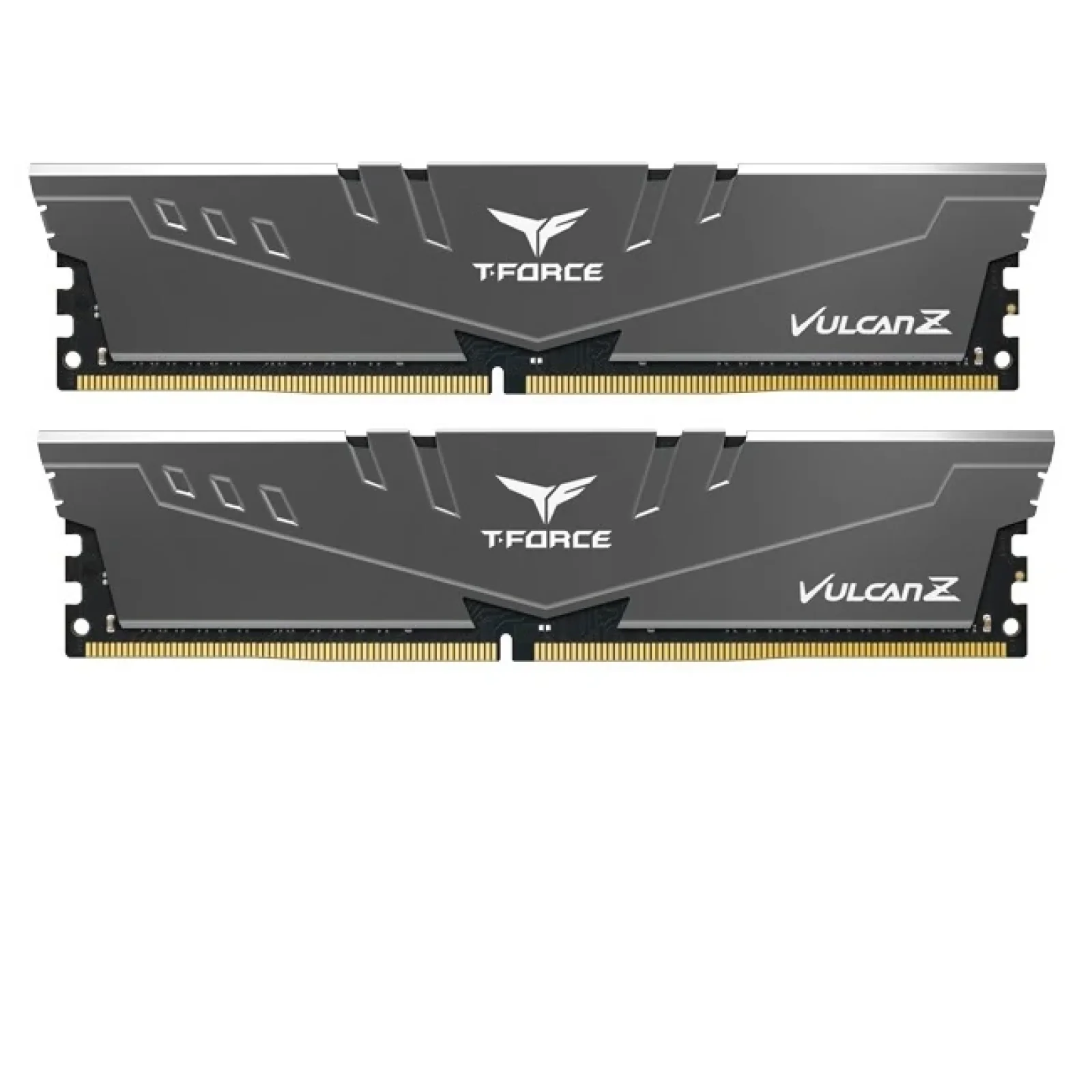 Модуль памяти DDR4 2x8GB/3200 Team T-Force Vulcan Z Gray (TLZGD416G3200HC16FDC01) UA
