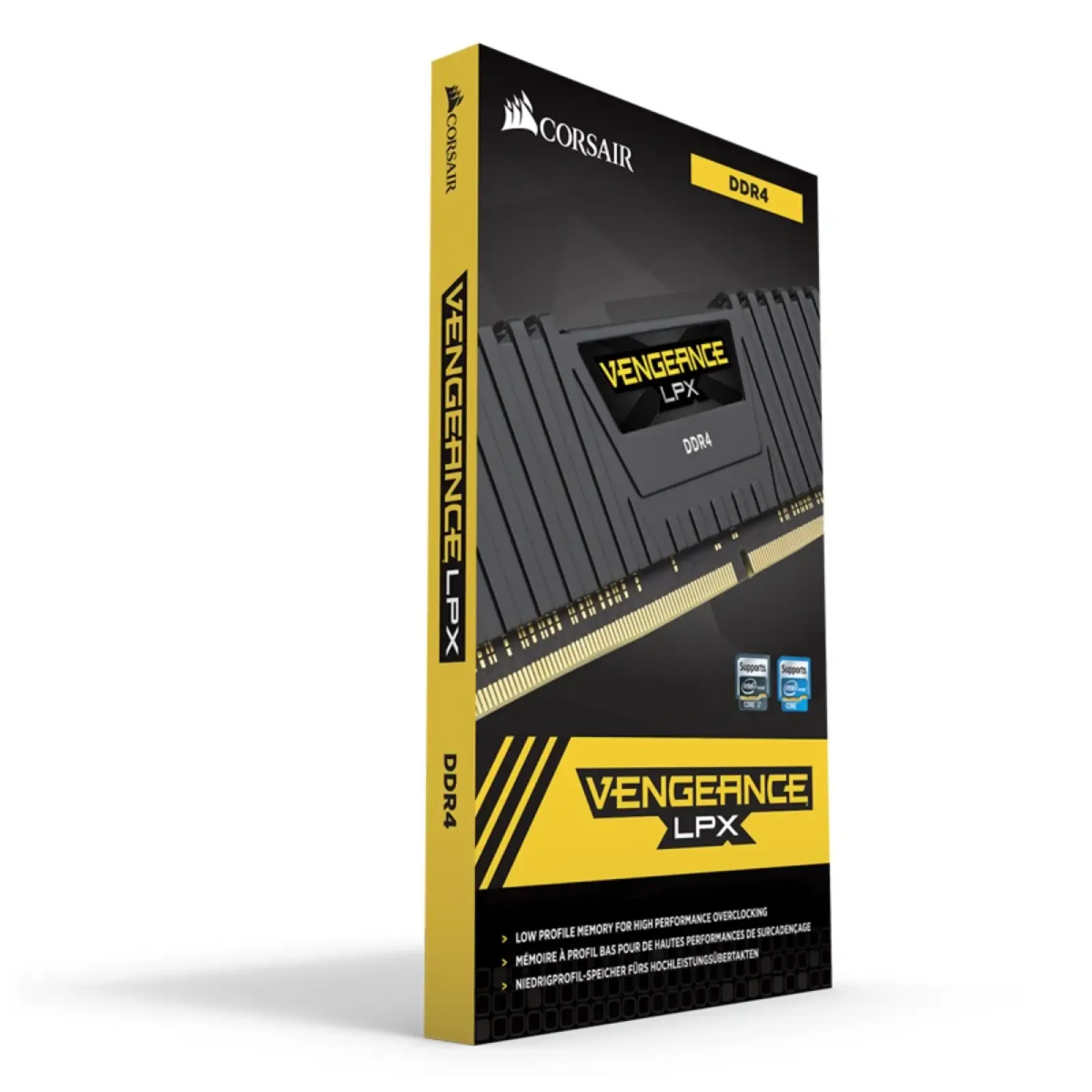 Оперативна пам'ять DDR4 2x8GB/3200 Corsair Vengeance LPX Black (CMK16GX4M2B3200C16) UA
