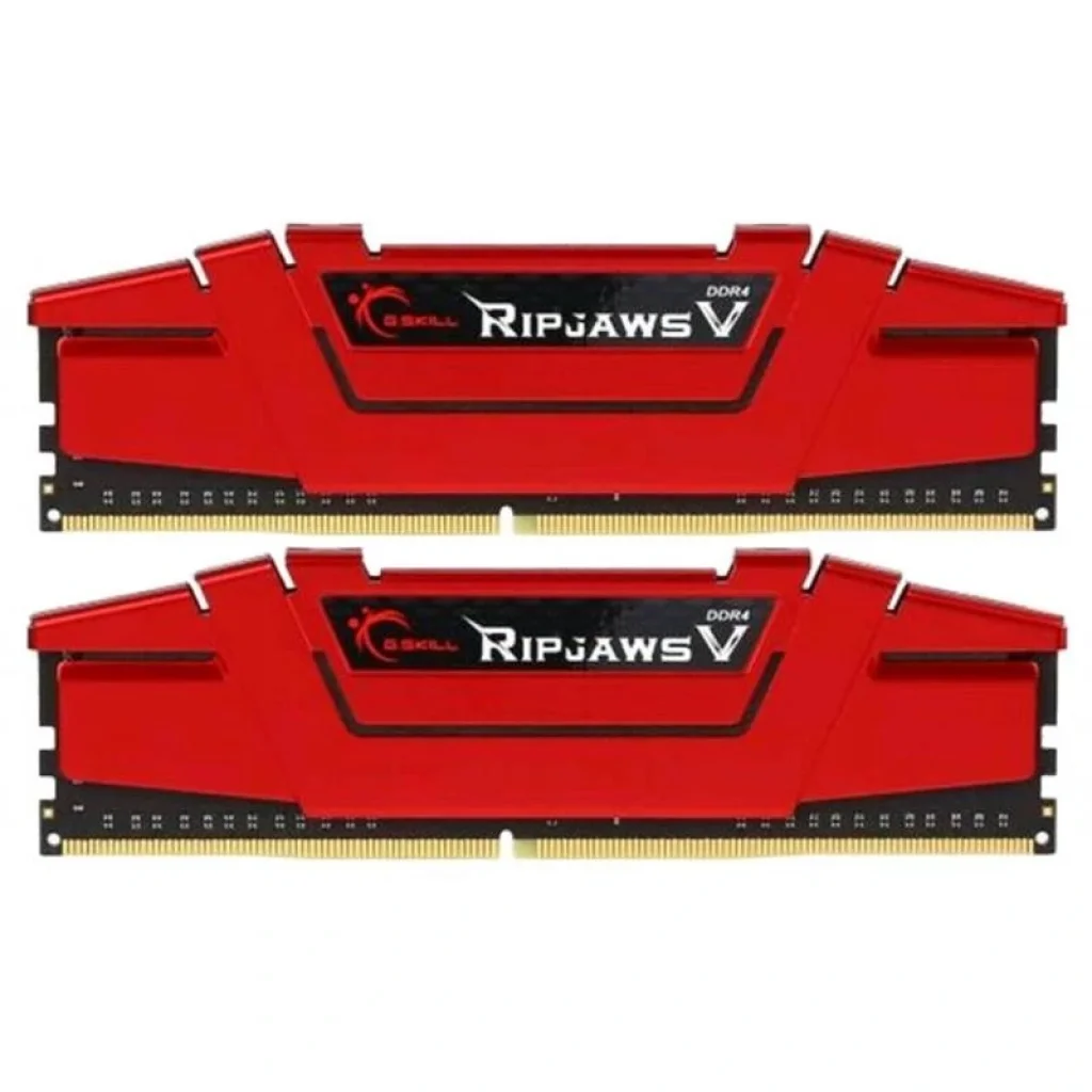 Модуль памяти DDR4 2x4GB/2666 G.Skill Ripjaws V Red (F4-2666C15D-8GVR) UA
