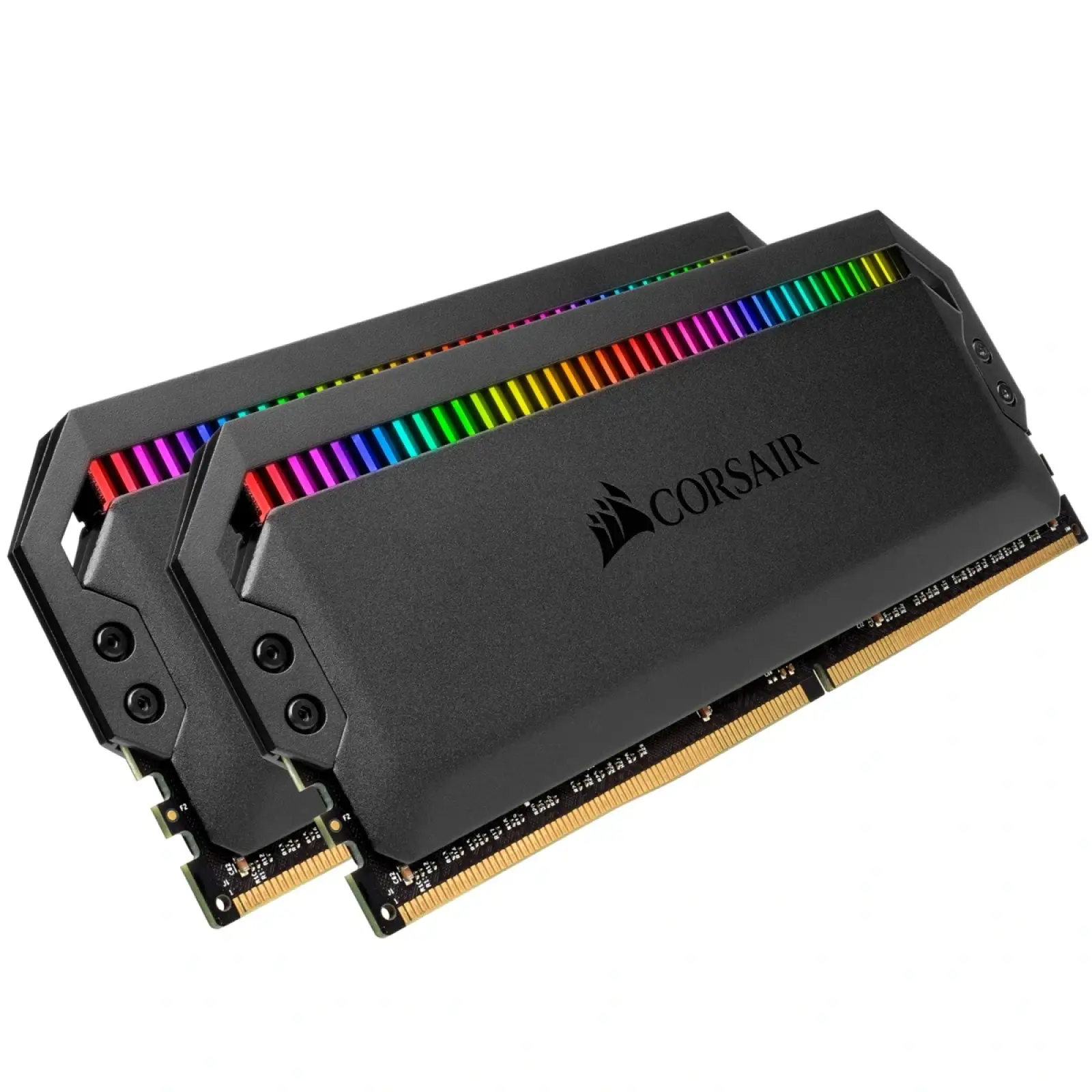 Оперативна пам'ять DDR4 2x16GB/3200 Corsair Dominator Platinum RGB Black (CMT32GX4M2C3200C16) UA