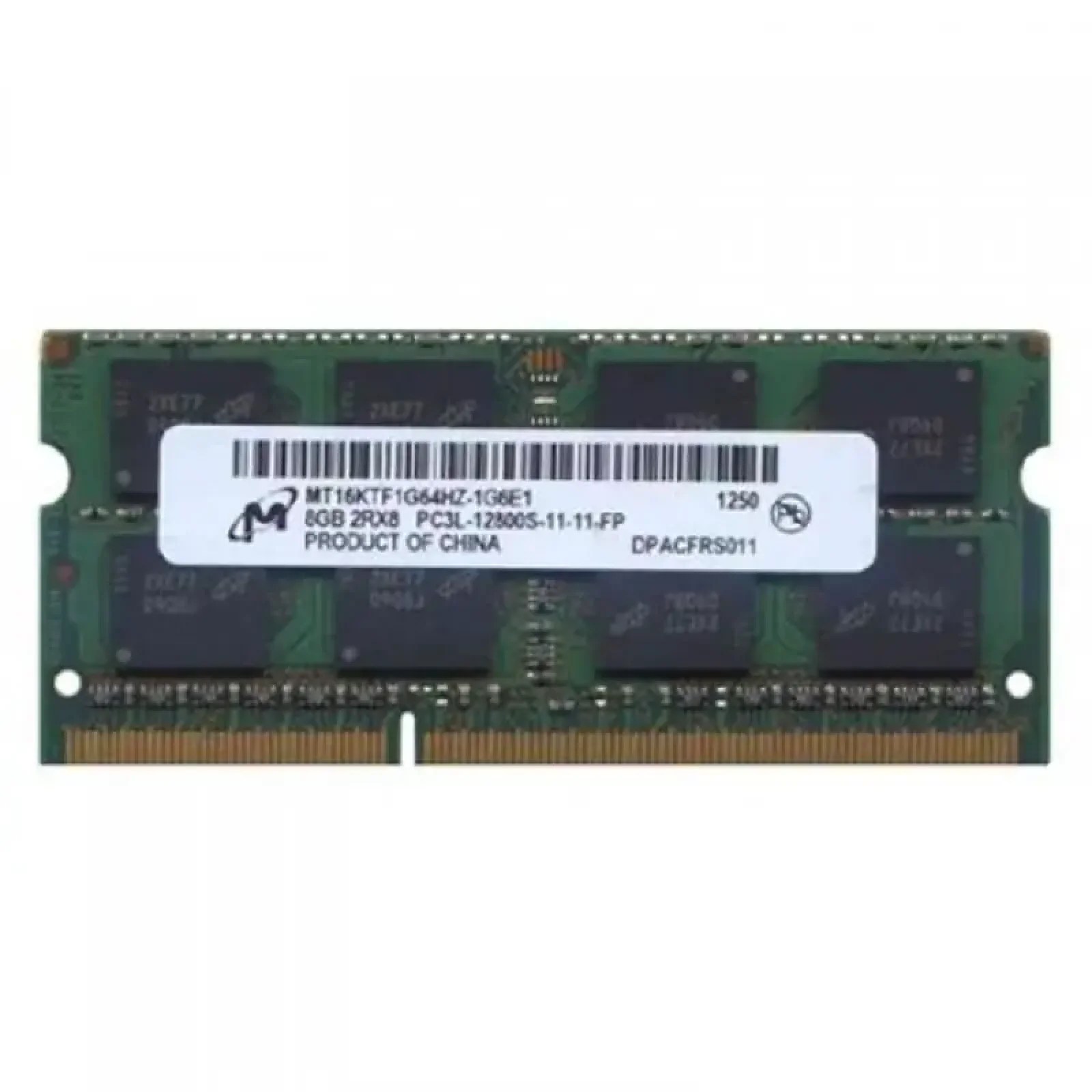 Модуль памяти SO-DIMM DDR3L 8GB/1600 Micron (MT16KTF1G64HZ-1G6N1) UA