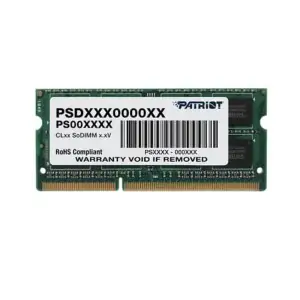 Модуль пам`яті SO-DIMM 4GB/1600 DDR3 Patriot Signature Line (PSD34G16002S) UA