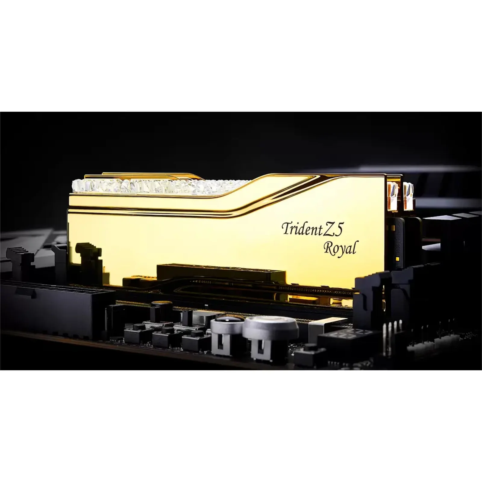 Модуль пам`ятi DDR5 2x16GB/6000 G.Skill Trident Z5 Royal Gold (F5-6000J2836G16GX2-TR5G) UA