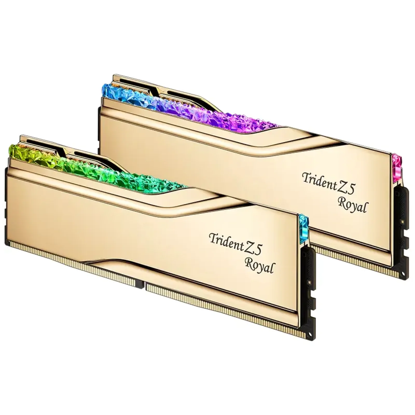 Модуль пам`ятi DDR5 2x16GB/6000 G.Skill Trident Z5 Royal Gold (F5-6000J2836G16GX2-TR5G) UA