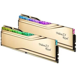 Модуль пам`ятi DDR5 2x16GB/6000 G.Skill Trident Z5 Royal Gold (F5-6000J2836G16GX2-TR5G) UA