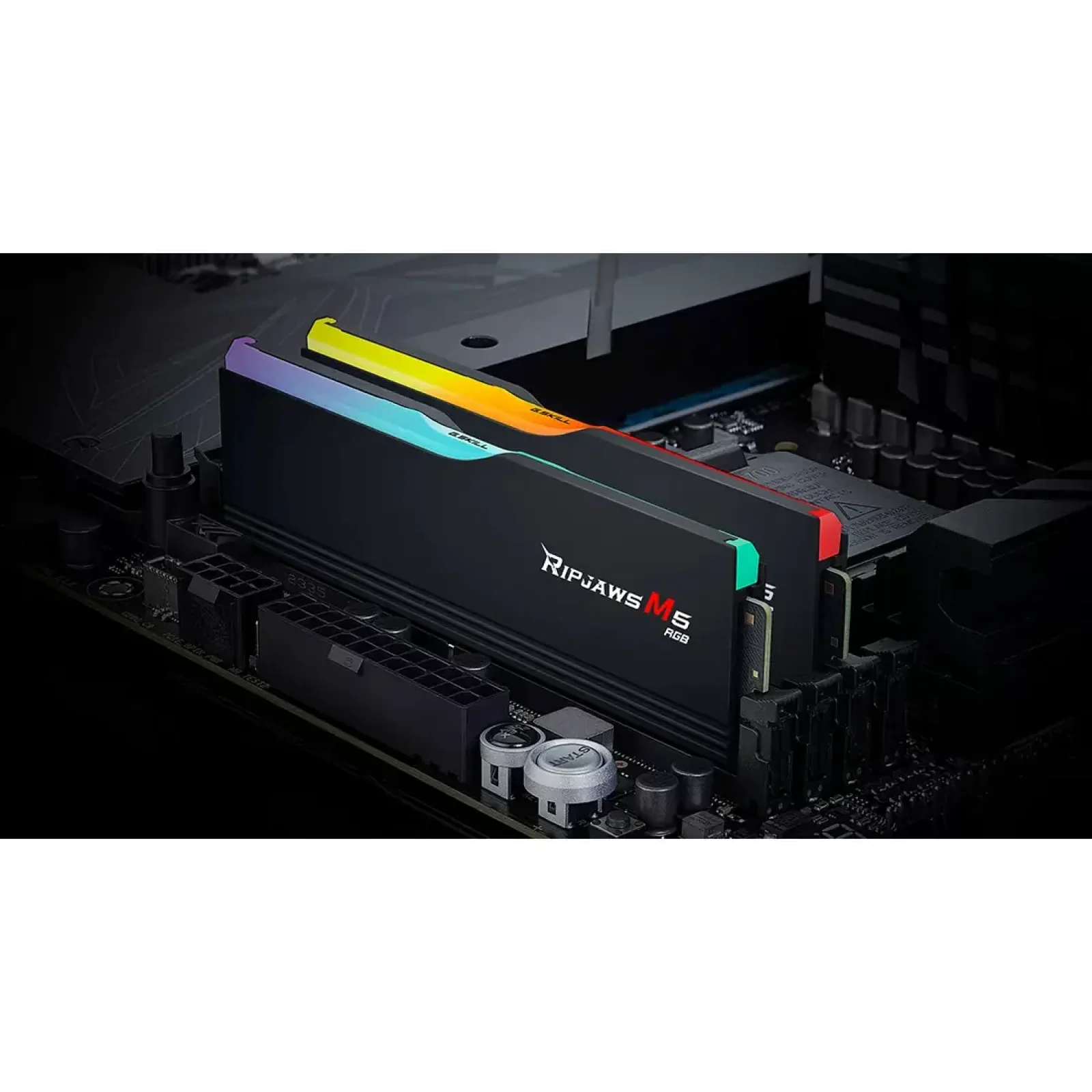 Модуль пам`ятi DDR5 2x32GB/6000 G.Skill Ripjaws M5 RGB Black (F5-6000J3040G32GX2-RM5RK) UA