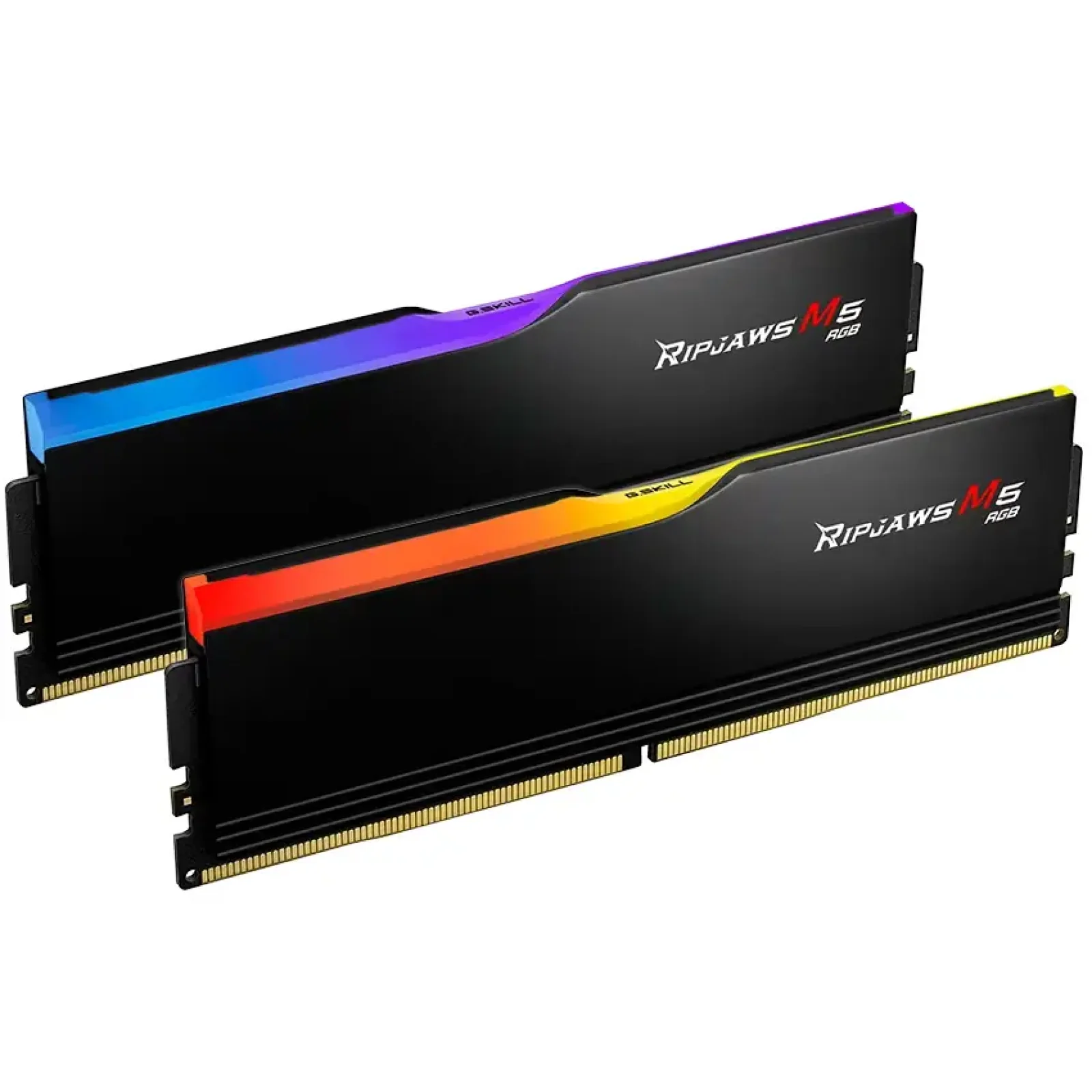 Модуль пам`ятi DDR5 2x32GB/6000 G.Skill Ripjaws M5 RGB Black (F5-6000J3040G32GX2-RM5RK) UA