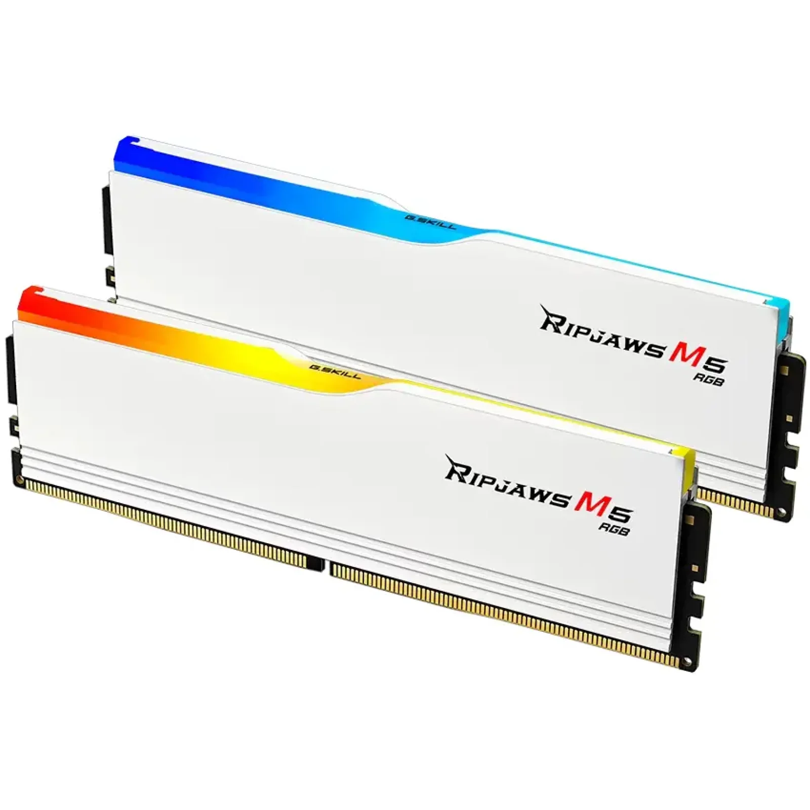 Модуль пам`ятi DDR5 2x32GB/6000 G.Skill Ripjaws M5 RGB White (F5-6000J3040G32GX2-RM5RW) UA