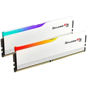 Модуль пам`ятi DDR5 2x32GB/6000 G.Skill Ripjaws M5 RGB White (F5-6000J3040G32GX2-RM5RW) UA