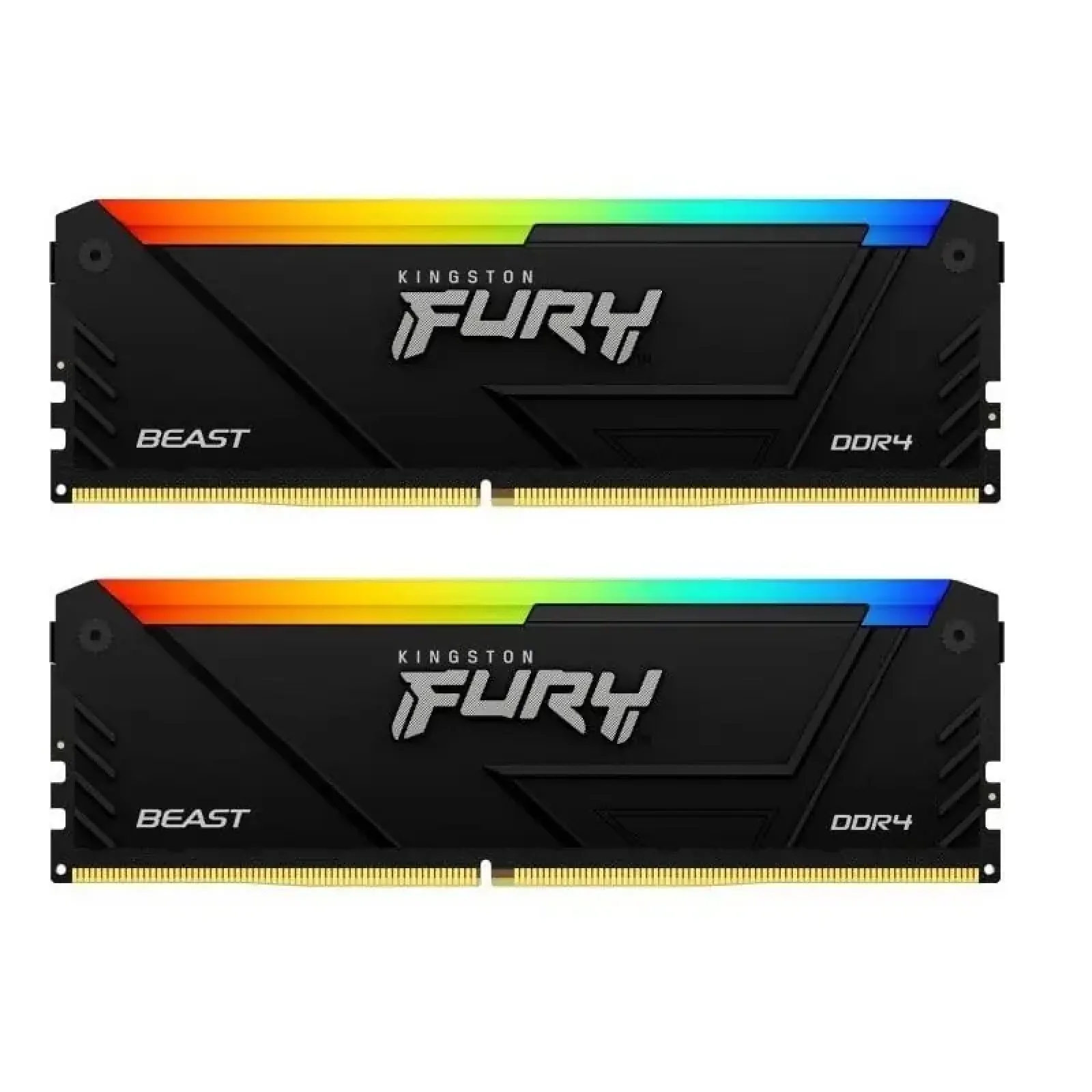 Модуль памяти DDR4 2x16GB/3200 Kingston Fury Beast RGB (KF432C16BB12AK2/32WP) UA