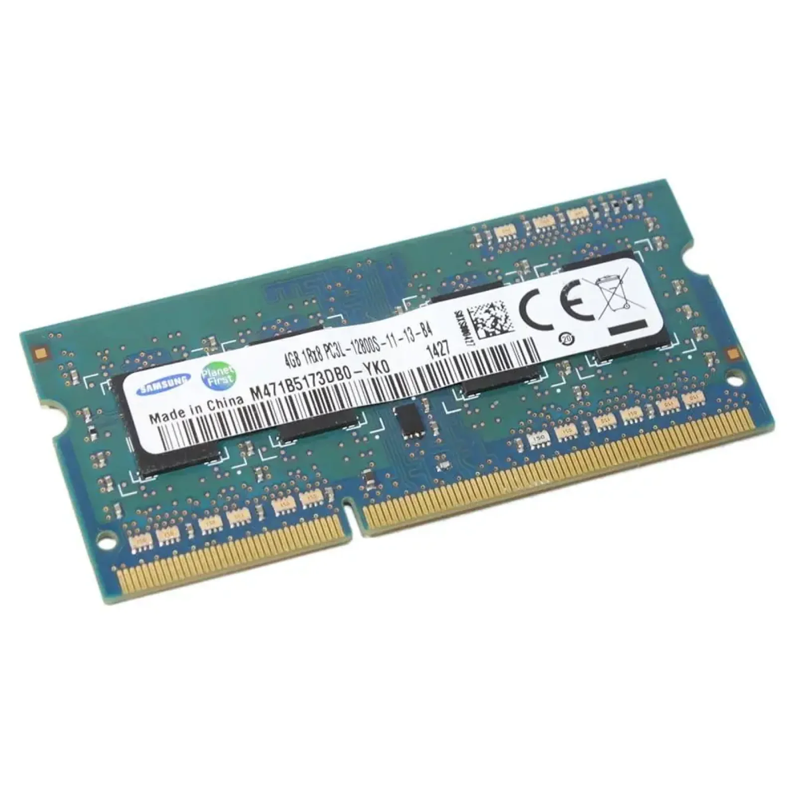 Модуль памяти SO-DIMM 4GB/1600 DDR3L Samsung (M471B5173DB0-YK0) UA