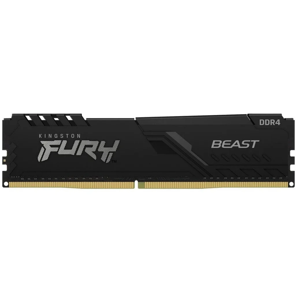 Модуль пам'яті DDR4 16GB/3600 Kingston Fury Beast Black (KF436C18BB/16) UA