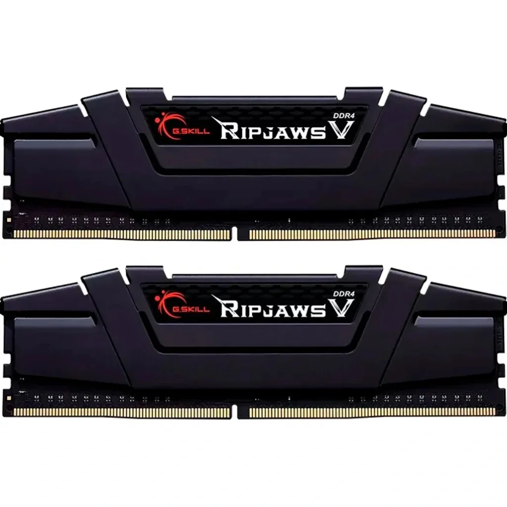 Модуль пам'яті DDR4 2x16GB/3200 G.Skill Ripjaws V Black (F4-3200C16D-32GVK) UA