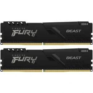 Модуль памяти DDR4 2x16GB/3200 Kingston Fury Beast Black (KF432C16BB1K2/32) UA