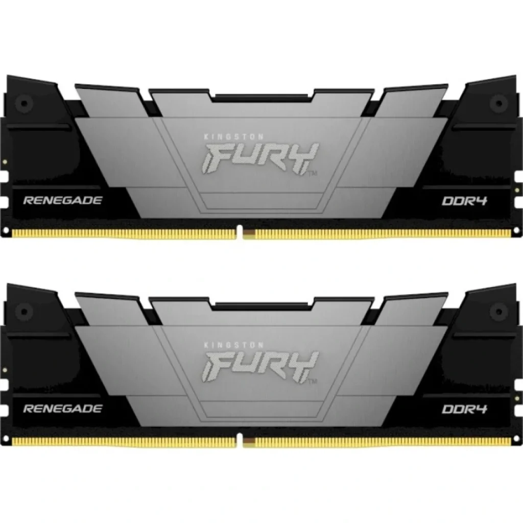Модуль пам'яті DDR4 2x16GB/3200 Kingston Fury Renegade Black (KF432C16RB12K2/32) UA