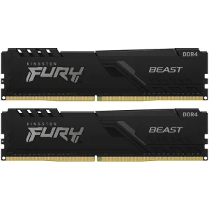 Модуль памяти DDR4 2x32GB/3200 Kingston Fury Beast Black (KF432C16BBK2/64) UA