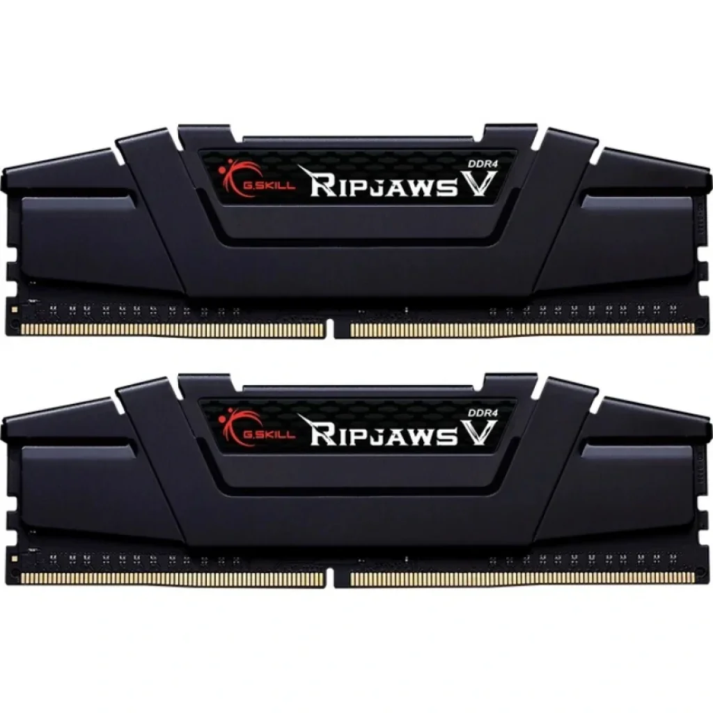 Модуль пам'яті DDR4 2x8GB/3200 G.Skill Ripjaws V Black (F4-3200C16D-16GVKB) UA