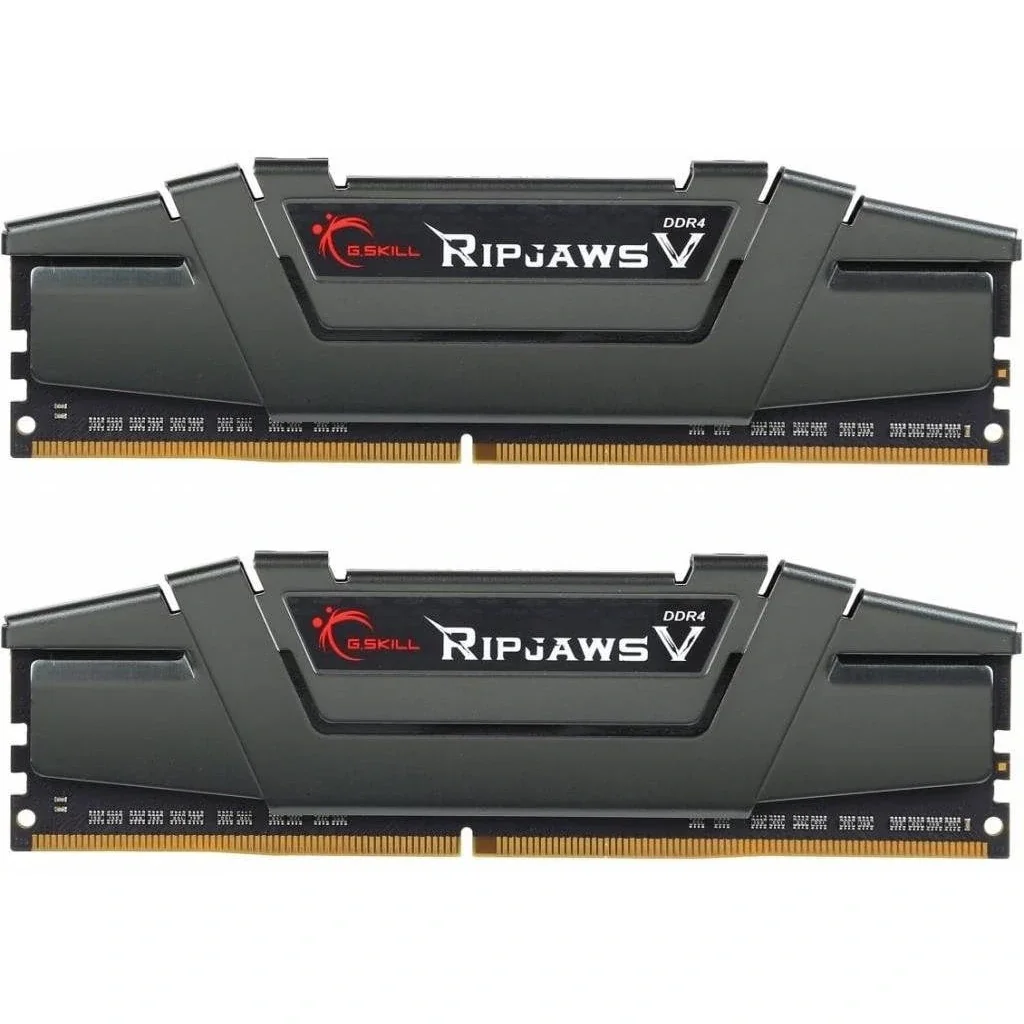 Модуль памяти DDR4 2x8GB/3200 G.Skill Ripjaws V Grey (F4-3200C16D-16GVGB) UA