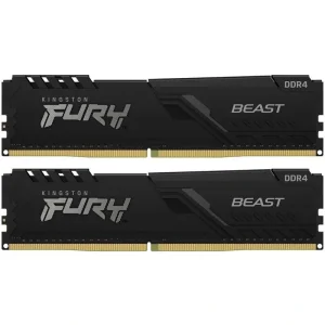 Модуль памяти DDR4 2x8GB/3200 Kingston Fury Beast Black (KF432C16BBK2/16) UA