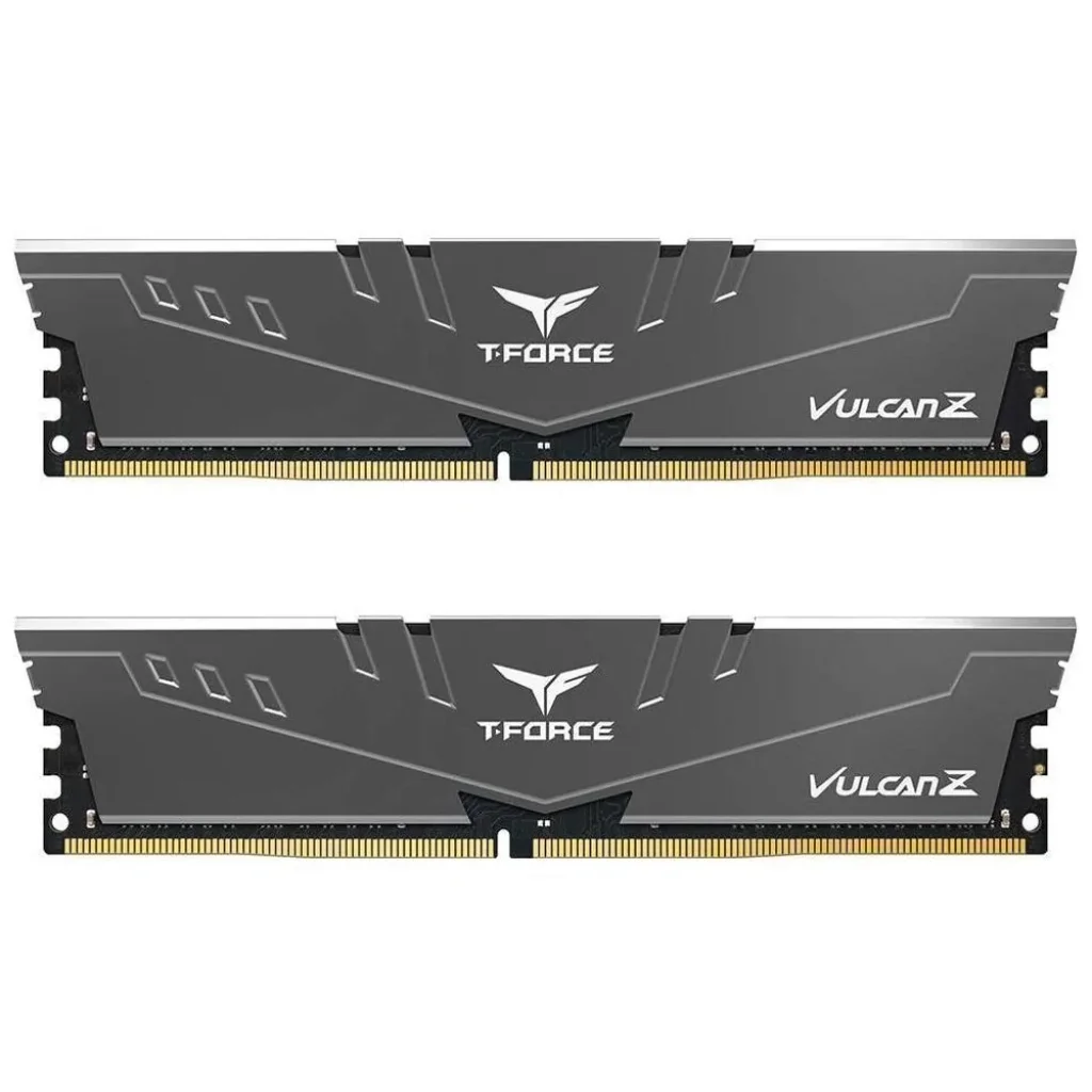 Модуль памяти DDR4 2x8GB/3200 Team T-Force Vulcan Z Gray (TLZGD416G3200HC16CDC01) UA