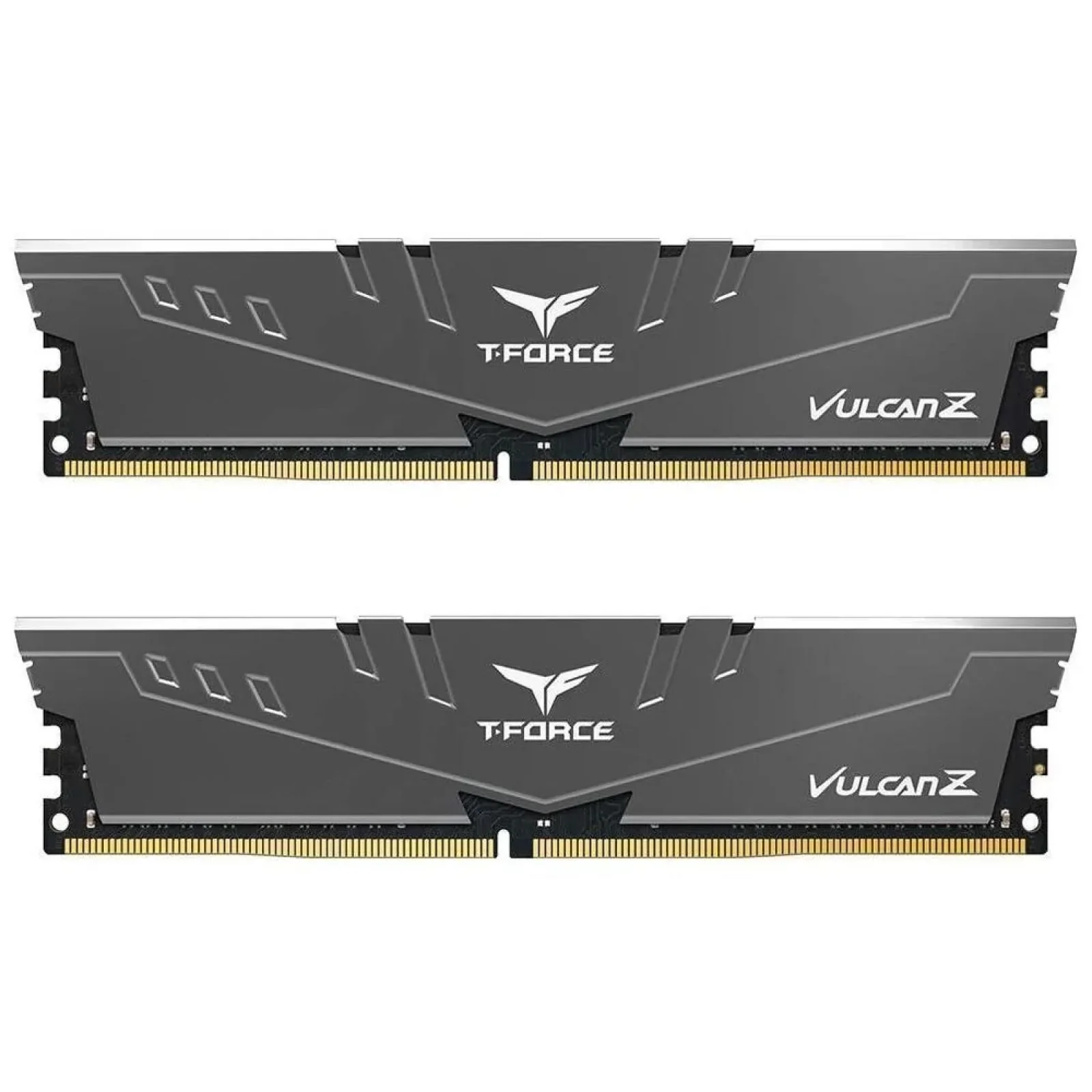 Модуль памяти DDR4 2x8GB/3200 Team T-Force Vulcan Z Gray (TLZGD416G3200HC16CDC01) UA