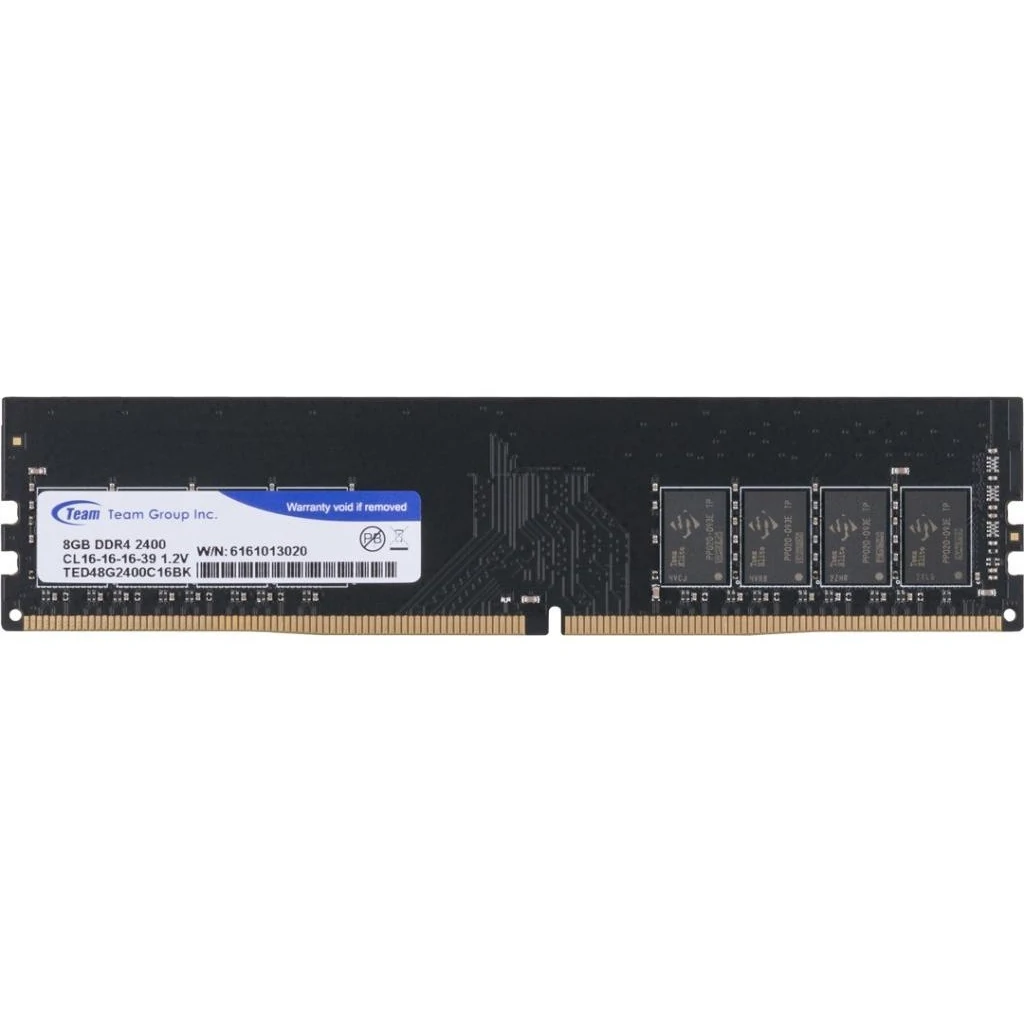 Модуль памяти DDR4 8GB/2400 Team Elite (TED48G2400C1601) UA