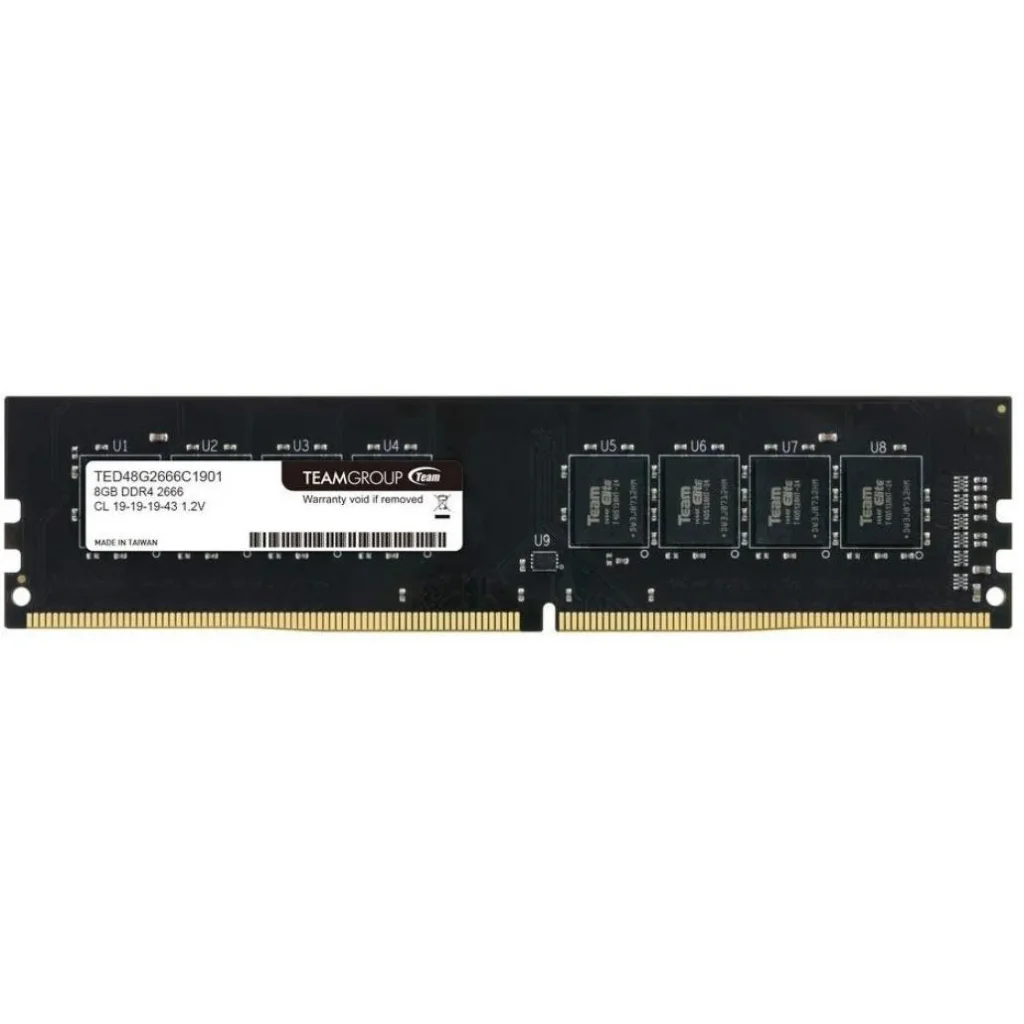 Модуль памяти DDR4 8GB/2666 Team Elite (TED48G2666C1901) UA