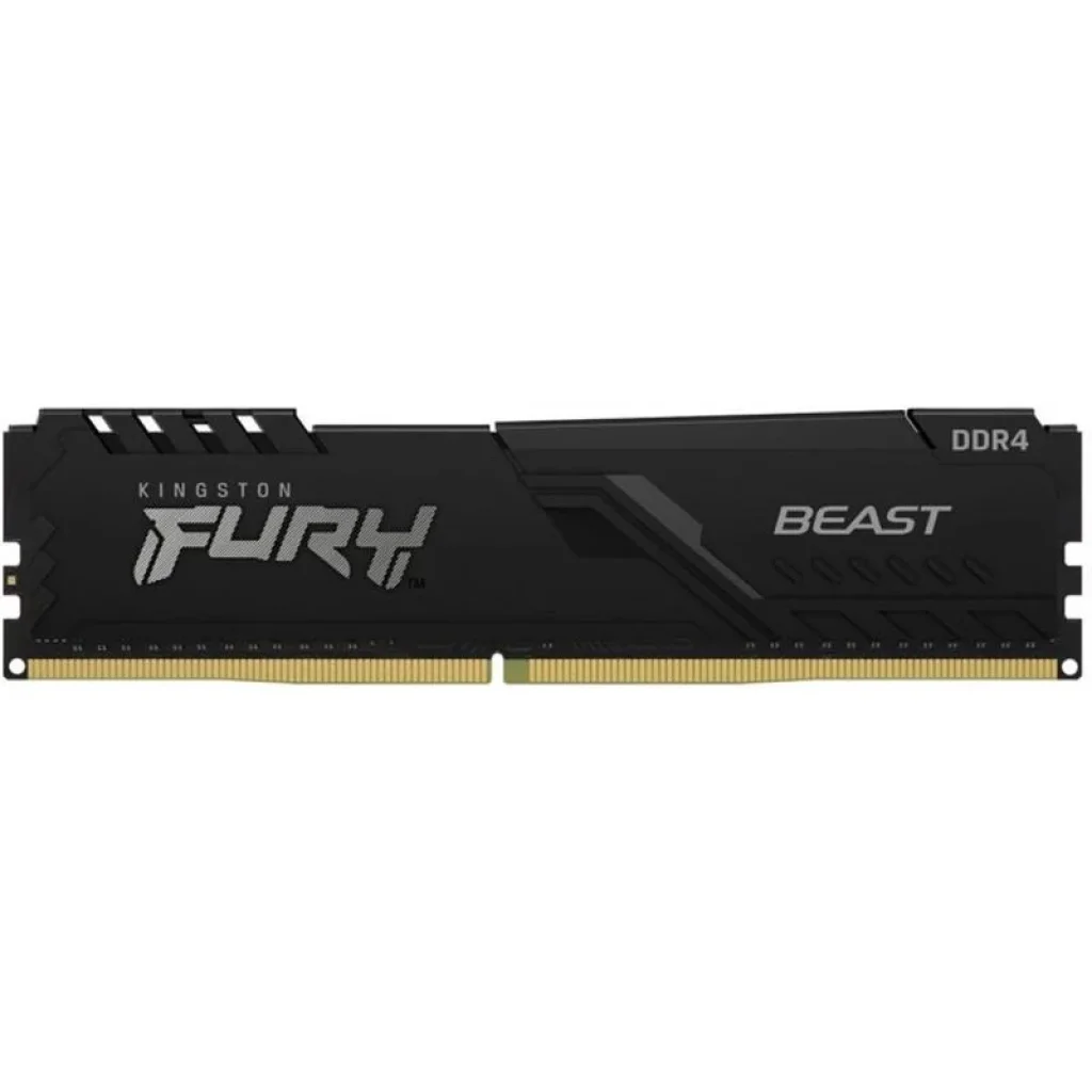 Модуль пам'яті DDR4 8GB/3200 Kingston Fury Beast Black (KF432C16BB/8) UA