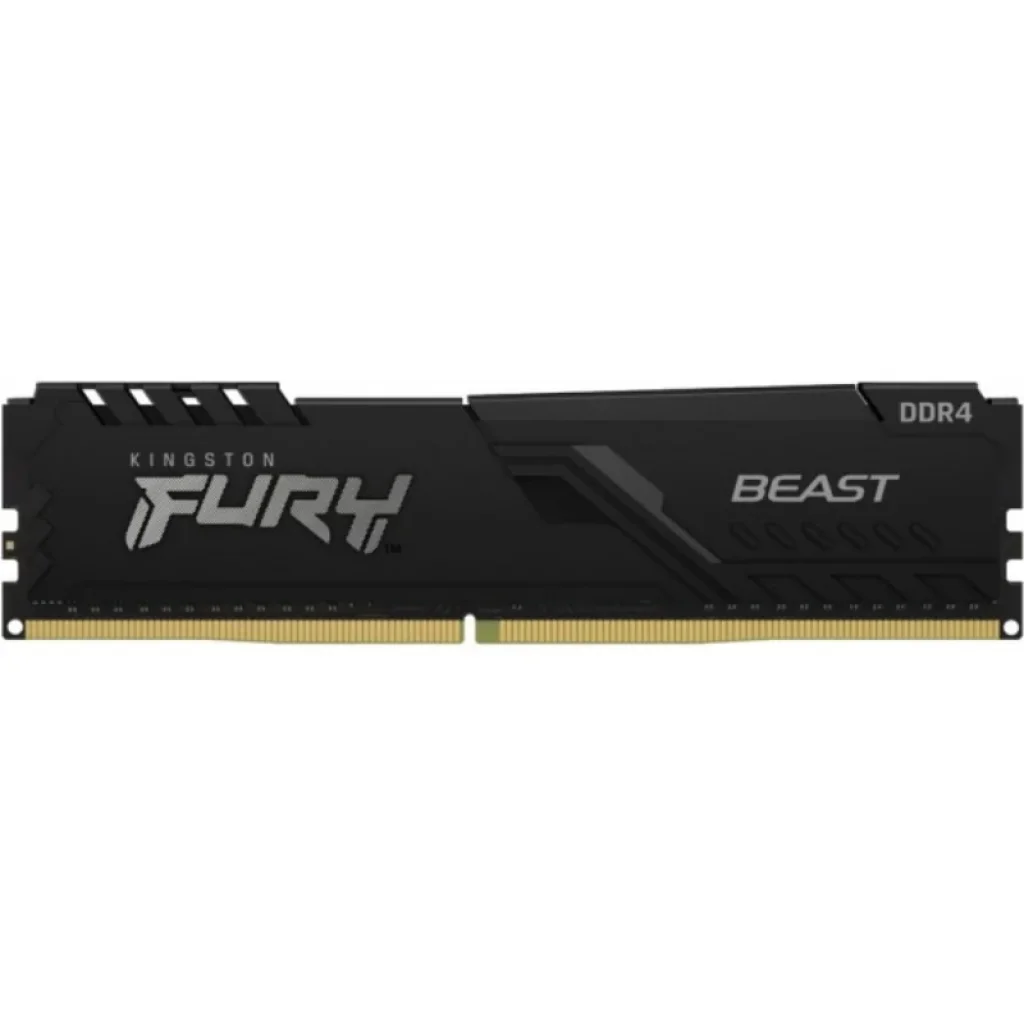 Модуль памяти DDR4 8GB/3600 Kingston Fury Beast Black (KF436C17BB/8) UA