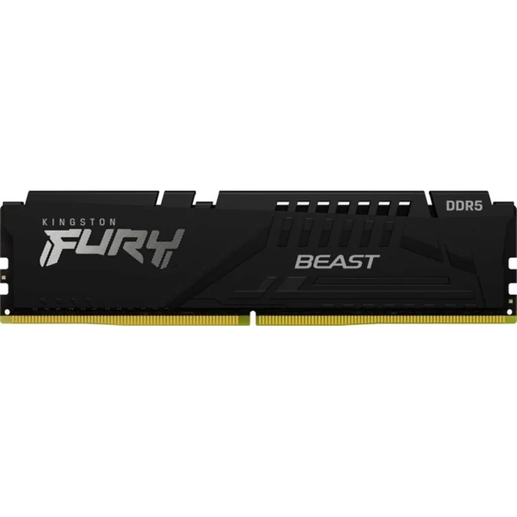 Модуль памяти DDR5 16GB/6800 Kingston Fury Beast Black (KF568C34BB-16) UA