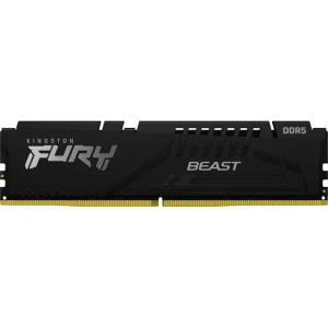 Модуль памяти DDR5 16GB/6800 Kingston Fury Beast Black (KF568C34BB-16) UA