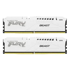 Оперативна пам'ять DDR5 2х16GB/6000 Kingston Fury Beast White (KF560C30BWK2-32) UA