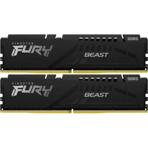 Модуль памяти DDR5 2x8GB/5200 Kingston Fury Beast Black (KF552C40BBK2-16) UA
