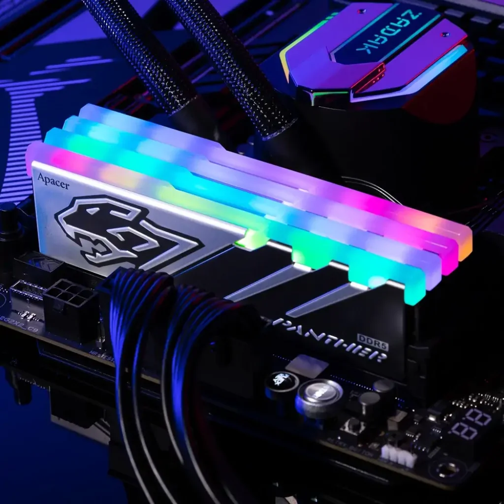 Модуль памяти DDR5 2x16GB/6000 Apacer Panther RGB (AH5U32G60C6229BAA-2) UA