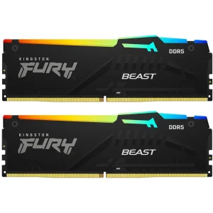 Модуль памяти DDR5 2x8GB/6000 Kingston Fury Beast RGB (KF560C36BBEAK2-16) UA