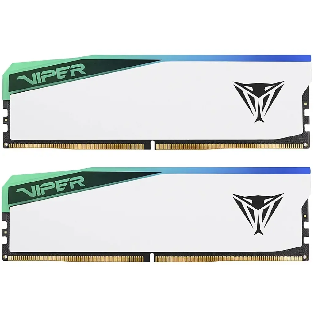Модуль памяти DDR5 2x16GB/6400 Patriot Viper Elite 5 RGB (PVER532G64C32KW) UA