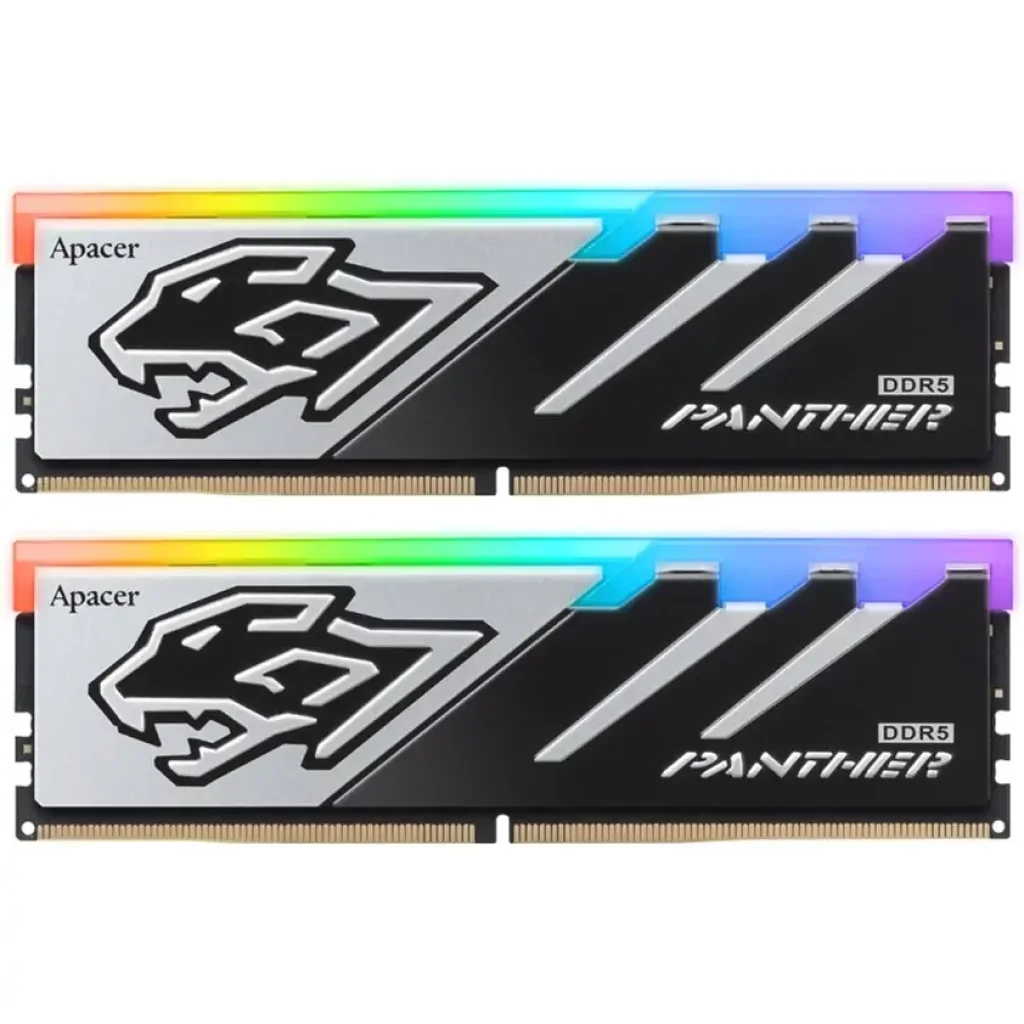 Модуль памяти DDR5 2x16GB/6400 Apacer Panther RGB (AH5U32G64C5529BAA-2) UA