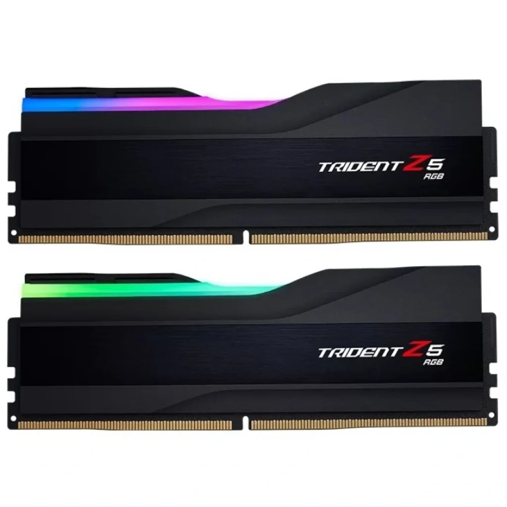 Модуль памяти DDR5 2x16GB/6400 G.Skill Trident Z5 RGB Black (F5-6400J3239G16GX2-TZ5RK) UA