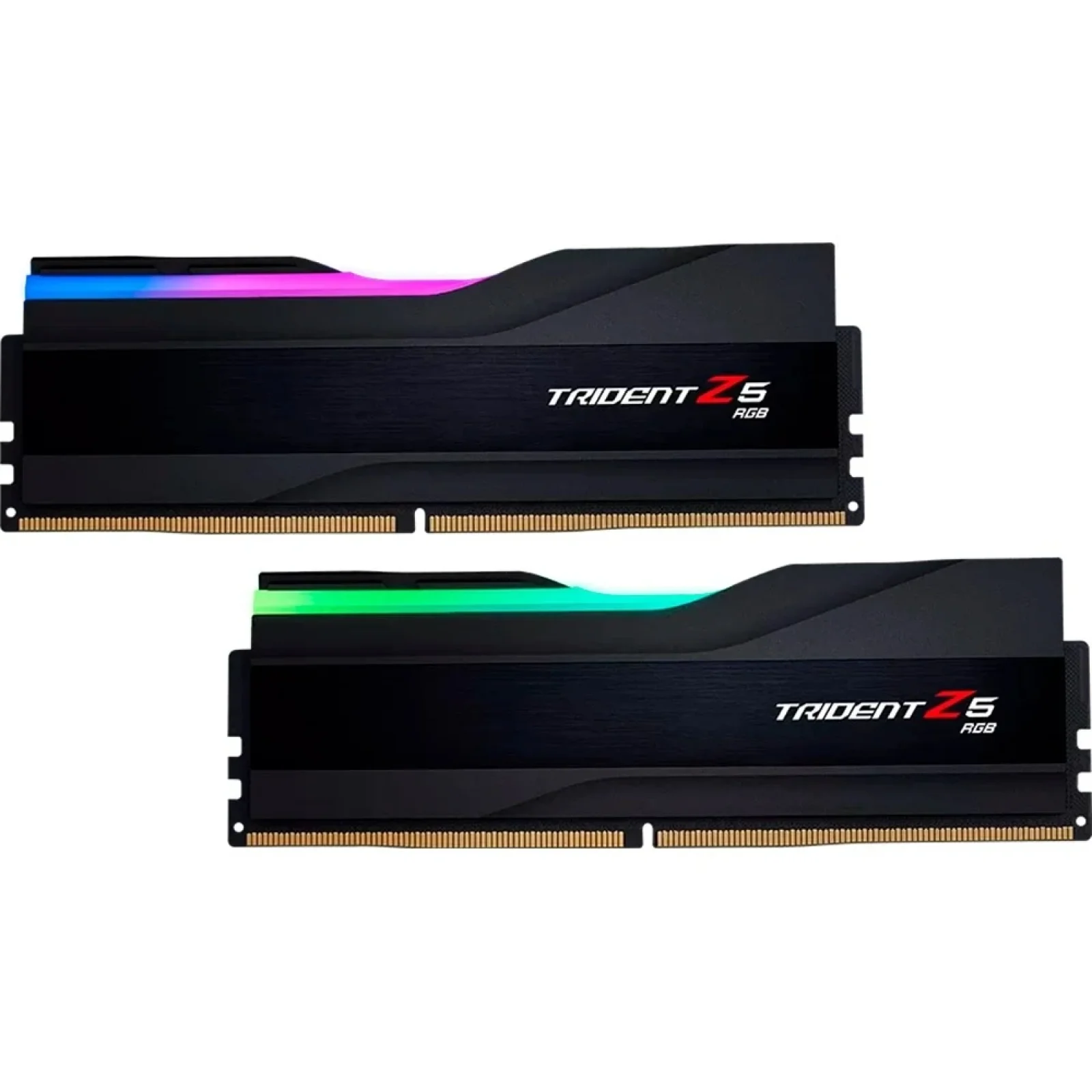 Модуль пам'яті DDR5 2x24GB/8000 G.Skill Trident Z5 RGB Black (F5-8000J4048F24GX2-TZ5RK) UA