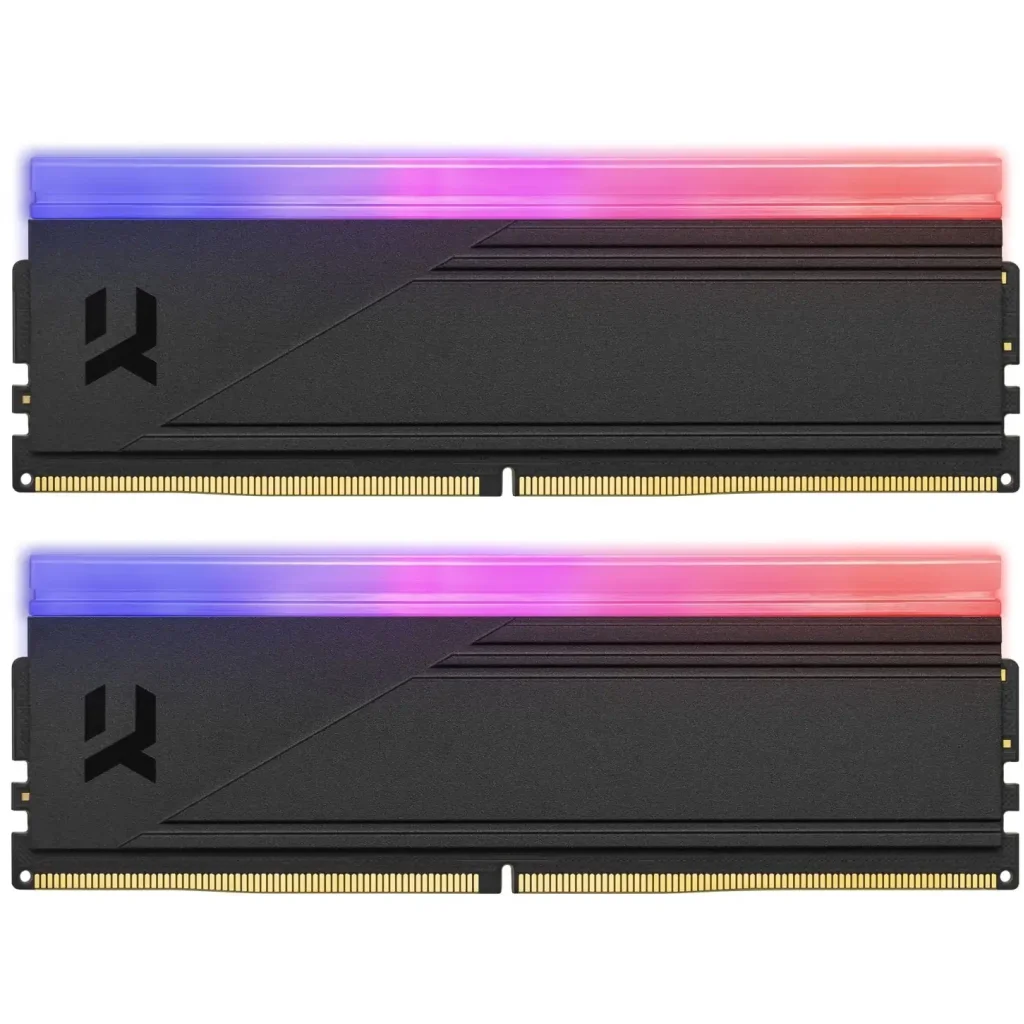 Модуль памяти DDR5 2x32GB/5600 Goodram IRDM RGB Black (IRG-56D5L30/64GDC) UA