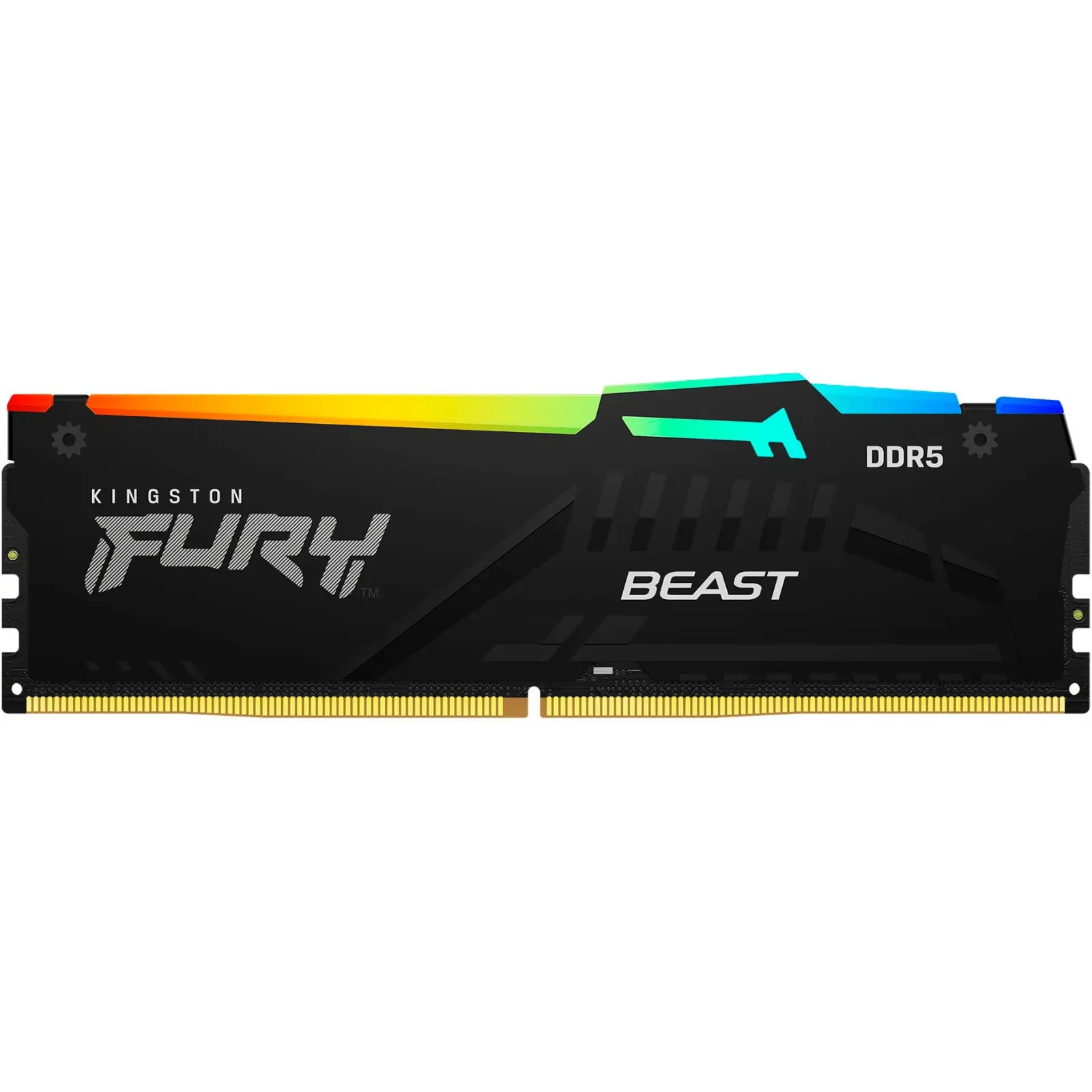 Оперативная память DDR5 2x32GB/5600 Kingston Fury Beast RGB Black (KF556C36BBE2AK2-64) UA