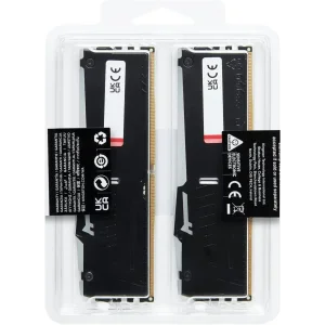 Оперативная память DDR5 2x32GB/5600 Kingston Fury Beast RGB Black (KF556C36BBE2AK2-64) UA