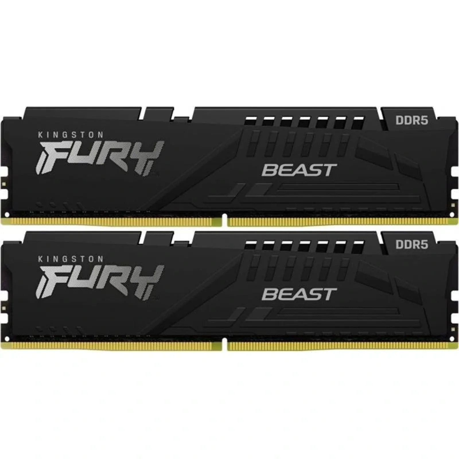 Модуль памяти DDR5 2x32GB/6000 Kingston Fury Beast Black (KF560C30BBK2-64) UA