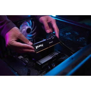 Оперативная память DDR5 32GB/5600 Kingston Fury Beast RGB Black (KF556C36BBE2A-32) UA