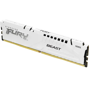 Модуль пам'яті DDR5 32GB/6000 Kingston Fury Beast White (KF560C36BWE-32) UA