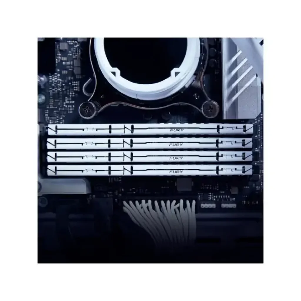 Модуль пам'яті DDR5 32GB/6000 Kingston Fury Beast White (KF560C36BWE-32) UA