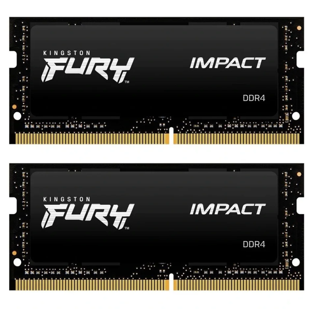 Модуль памяти SO-DIMM 2x16GB/3200 DDR4 Kingston Fury Impact (KF432S20IBK2/32) UA