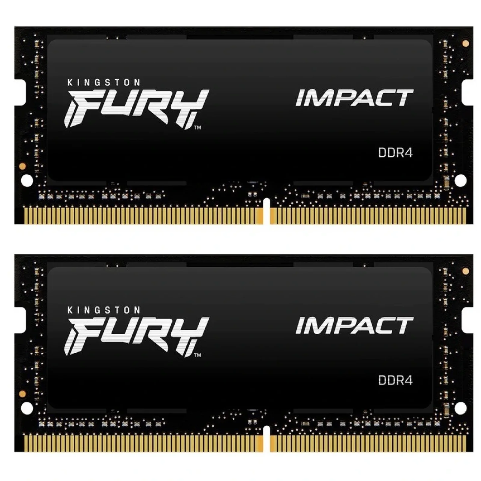 Модуль пам'яті SO-DIMM 2x8GB/3200 DDR4 Kingston Fury Impact (KF432S20IBK2/16) UA