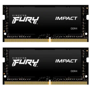 Модуль пам'яті SO-DIMM 2x8GB/3200 DDR4 Kingston Fury Impact (KF432S20IBK2/16) UA